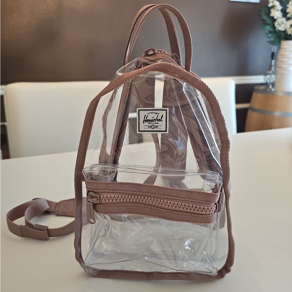 Herschel Transparent Backpack.